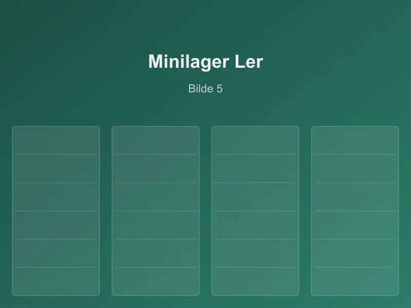 Trygt, inngjerdet anlegg